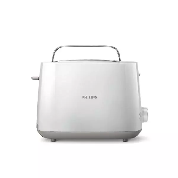Grille-pain - PHILIPS - HD2581/00 - Toaster collection Daily - 2 fentes - 830W - Blanc