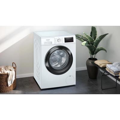 Siemens iQ300 WM12N228FR machine à laver Charge avant 8 kg 1200 tr min Blanc