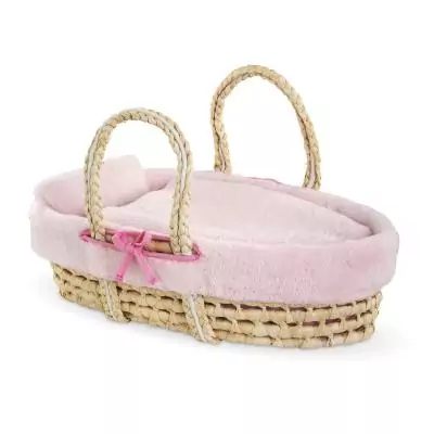 Corolle BB36 42 ENSEMBLE COUFFIN PELUCHE ROSE