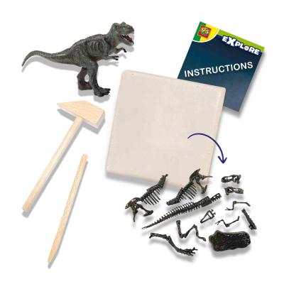 SES Creative Explore Recherche ton dinosaures et de squelettes 2 en 1 - T-rex SES Creative Explore Recherche ton dinosaures et de squelettes 2 en 1 - T-rex