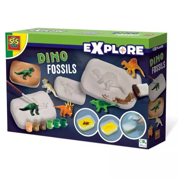 Jeu scientifique - Fossiles de dinosaures - SES CREATIVE