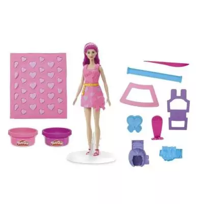 Coffret Play-Doh Barbie Coeurs et Coiffure Coffret Play-Doh Barbie Coeurs et Coiffure