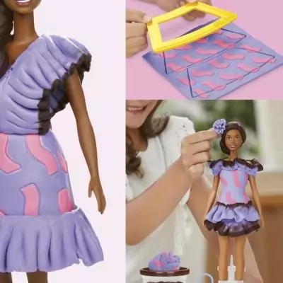 Coffret Play-Doh Barbie Style Fashionista: Créez Votre Look! Coffret Play-Doh Barbie Style Fashionista: Créez Votre Look!