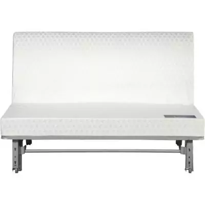 Banquette convertible 2 places gris SCHWARTZ