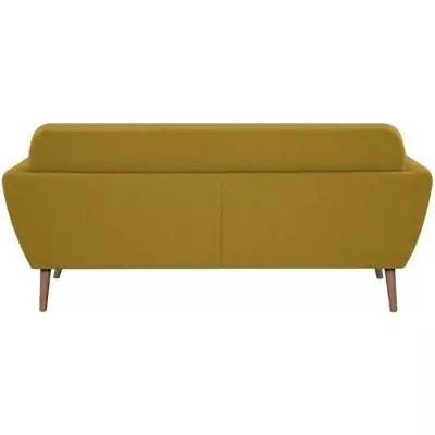 Canapé 3 places LILLY Tissu Moutarde - SENHO