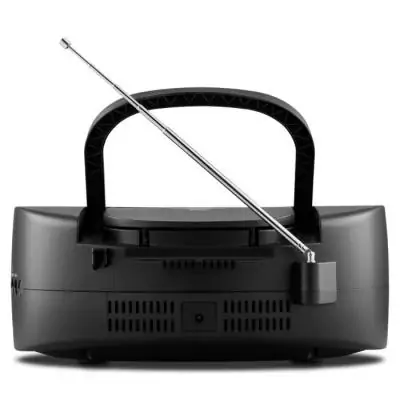 Radio CD K7 MEDION - FM - 2x3W RMS - Noir