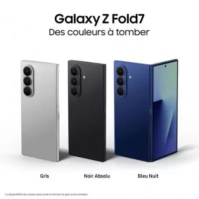 Samsung Galaxy Z Fold7 5G 256Go: Performances ultimes