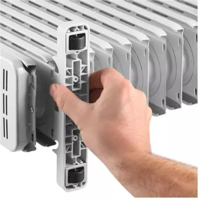 Radiateur électrique bain d'huile SENCOR SOH 6213WH - 2500W - Blanc