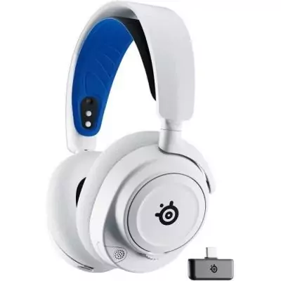 Casque gaming sans fil SteelSeries Arctis Nova 7P Blanc