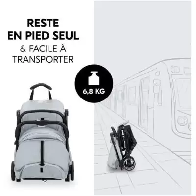 Poussette compacte Hauck - Travel N Care - Simba - Facile pliage main