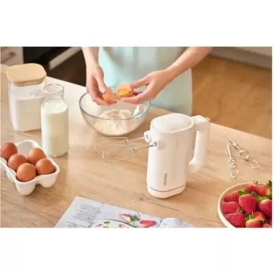 Batteur à main sans fil SENCOR SHM 9130WH - 8 vitesses - Blanc Batteur à main sans fil SENCOR SHM 9130WH - 8 vitesses - Blanc