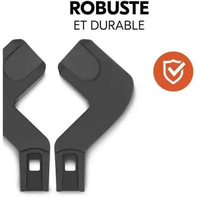 Adaptateurs universels cosy Hauck pour poussette SHOP N CARE - Noir Adaptateurs universels cosy Hauck pour poussette SHOP N CARE - Noir