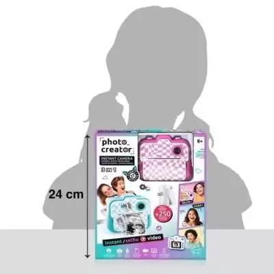 Canal Toys - Creator - Appareil Photo Instantané Rose - Pour Enfants