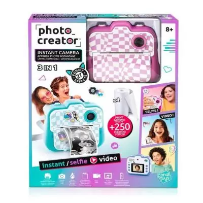 Canal Toys - Creator - Appareil Photo Instantané Rose - Pour Enfants