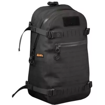 Sac à dos étanche INFLADRY 25 - Noir: idéal pour la pêche!