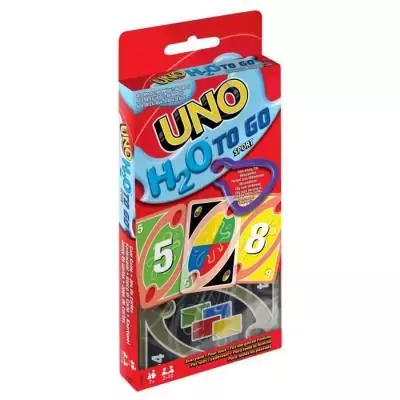 Jeu de cartes UNO H2O TO GO: Amusement familial partout!