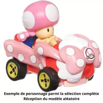 Hot Wheels - Véhicule Mario Kart aléatoire pour enfant de 3 ans et +