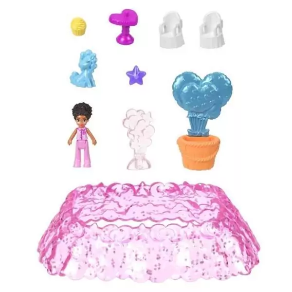 Polly Pocket - Coffret Au pays des reves - Mini-figurine et licorne - Polly Pocket - JCB15