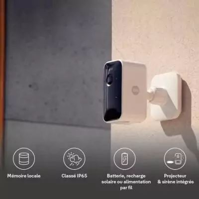 Caméra extérieure intelligente Full HD 1080p Yale - Vision nocturne