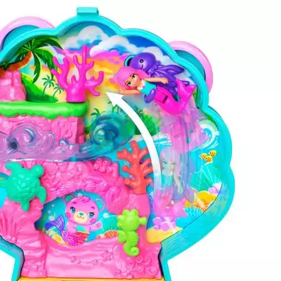Polly Pocket GLITTER ISLAND Compact
