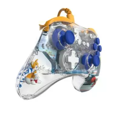 PDP Manette filaire REALMz Tails Seaside Hill Zone, Pour Nintendo Switch et Nintendo Switch - Modèle OLED