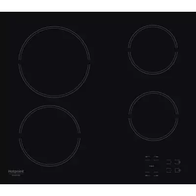 Hotpoint HR 631 C Noir Intégré 58 cm Céramique 4 zone(s)