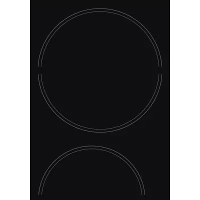 Hotpoint HR 631 C Noir Intégré 58 cm Céramique 4 zone(s)