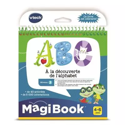 VTech Magibook - Abc A La Decouverte De L'Alphabet