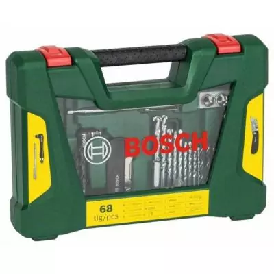 Coffret forets universel Bosch V-Line TiN 68pcs