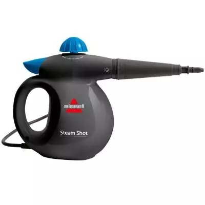 Bissell Steam Shot Nettoyeur vapeur portable 0,36 L 1050 W Bleu, Titane
