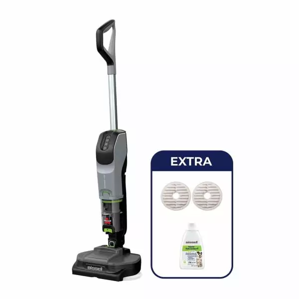 BISSELL SpinWave + Vac Pet Select - Nettoyeur / Aspirateur sans fil - 25,9 V - 3 modes - 70 min