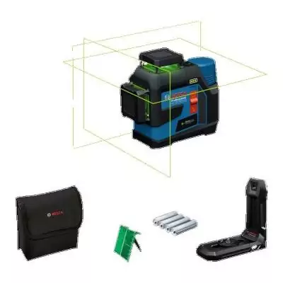 Niveau laser vert Bosch Pro GLL 12V-100-33 CG - Visibilité et précision Niveau laser vert Bosch Pro GLL 12V-100-33 CG - Visibilité et précision