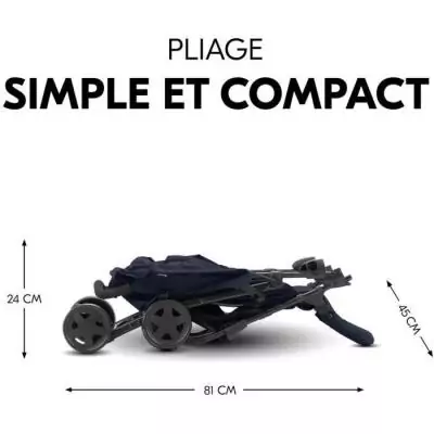 Poussette canne HAUCK SPORT - Compacte & confortable - Beige Poussette canne HAUCK SPORT - Compacte & confortable - Beige