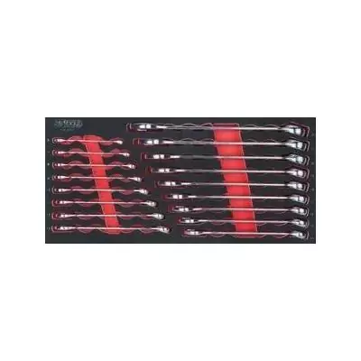 Module de clés mixtes Ultimate KS TOOLS - 17 clés de 6 à 22 mm