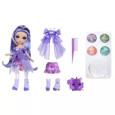Poupée Rainbow High Rainbow Shimmers avec Slime - Violet