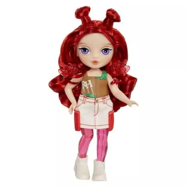 Rainbow High Littles Rainbow Fantasy Fairies Doll- Apple (Red)