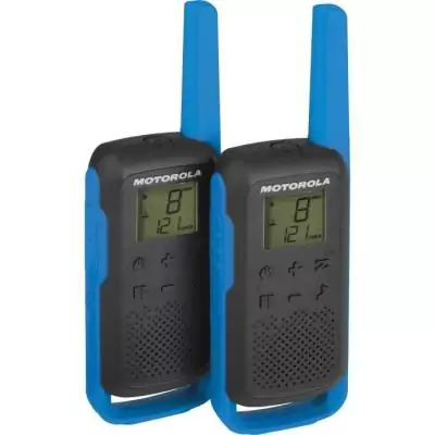 Talkie Walkie MOTOROLA T62 PMR446 - Couplage simplifié - Bleu