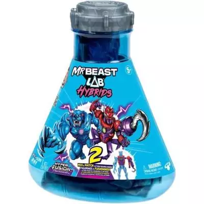 Pack de 2 figurines MRBEAST LAB - Mix & Match - Surprise et original