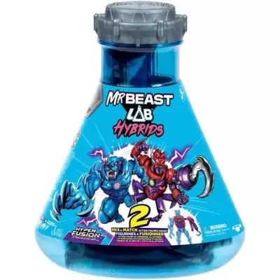Pack de 2 figurines MRBEAST LAB - Mix & Match - Surprise et original
