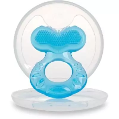 Anneau de dentition NUBY Teethe-eez - Silicone - Bleu