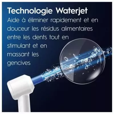 Brosse à dents électrique Oral B Jet Dentaire Oxyjet - Soins bucco-dentaires efficaces