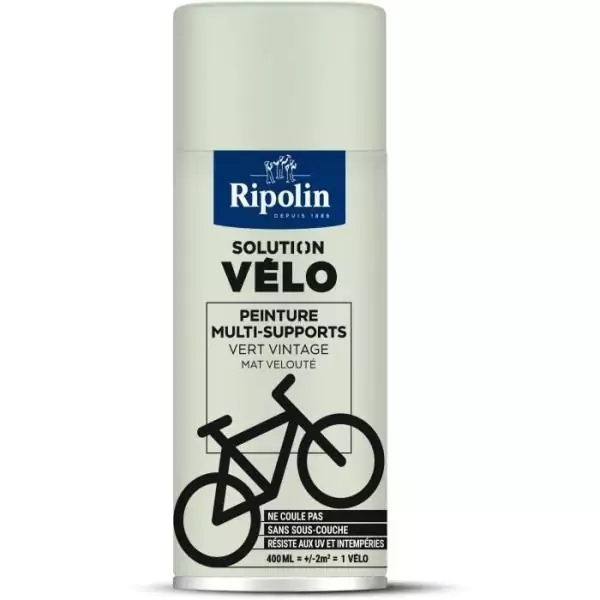 Solution vélo - RIPOLIN - 0,4 L - Vert vintage mat