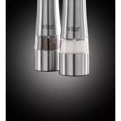 Ensemble moulins Sel & Poivre - RUSSELL HOBBS - Broyage Lumineux