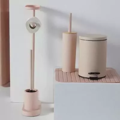 Tapis antidérapant baignoire/douche - Ultra utile - Rose - 40 x 60 cm