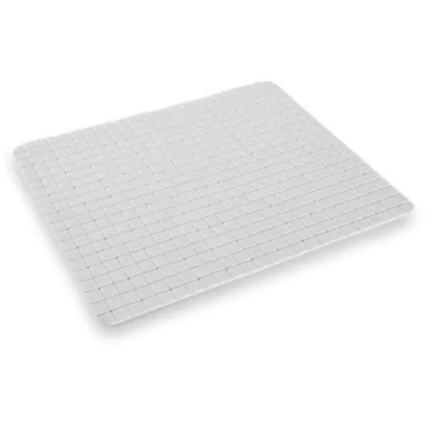 Tapis anti-dérapant baignoire ou douche - TODAY - UTILITY - 40 x 60 cm - Rectangle - White