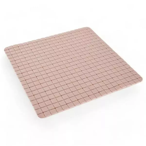 Tapis anti-dérapant baignoire ou douche - TODAY - UTILITY - 50 x 50 cm - Carré - Pink