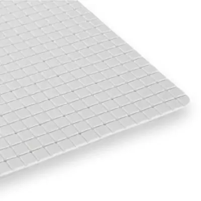 Tapis antidérapant pour baignoire ou douche - Pratique et sûr - Blanc