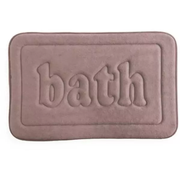 Tapis de bain mémoire de forme - TODAY - UTILITY - 40 x 60 cm - Pink