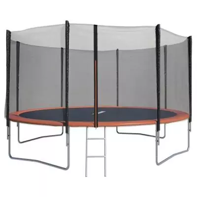 Trampoline avec filet de sécurité 366 cm: Amusement garanti!