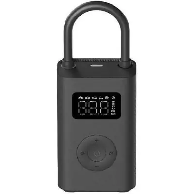 Pompe à vélo portable Xiaomi: Compresseur d'air électrique 2 en noir